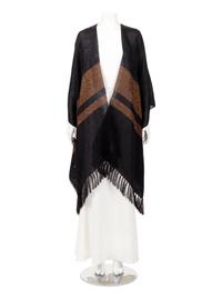 Two Large Designer Shawls: One Denis Colomb and One Brunello Cucinelli