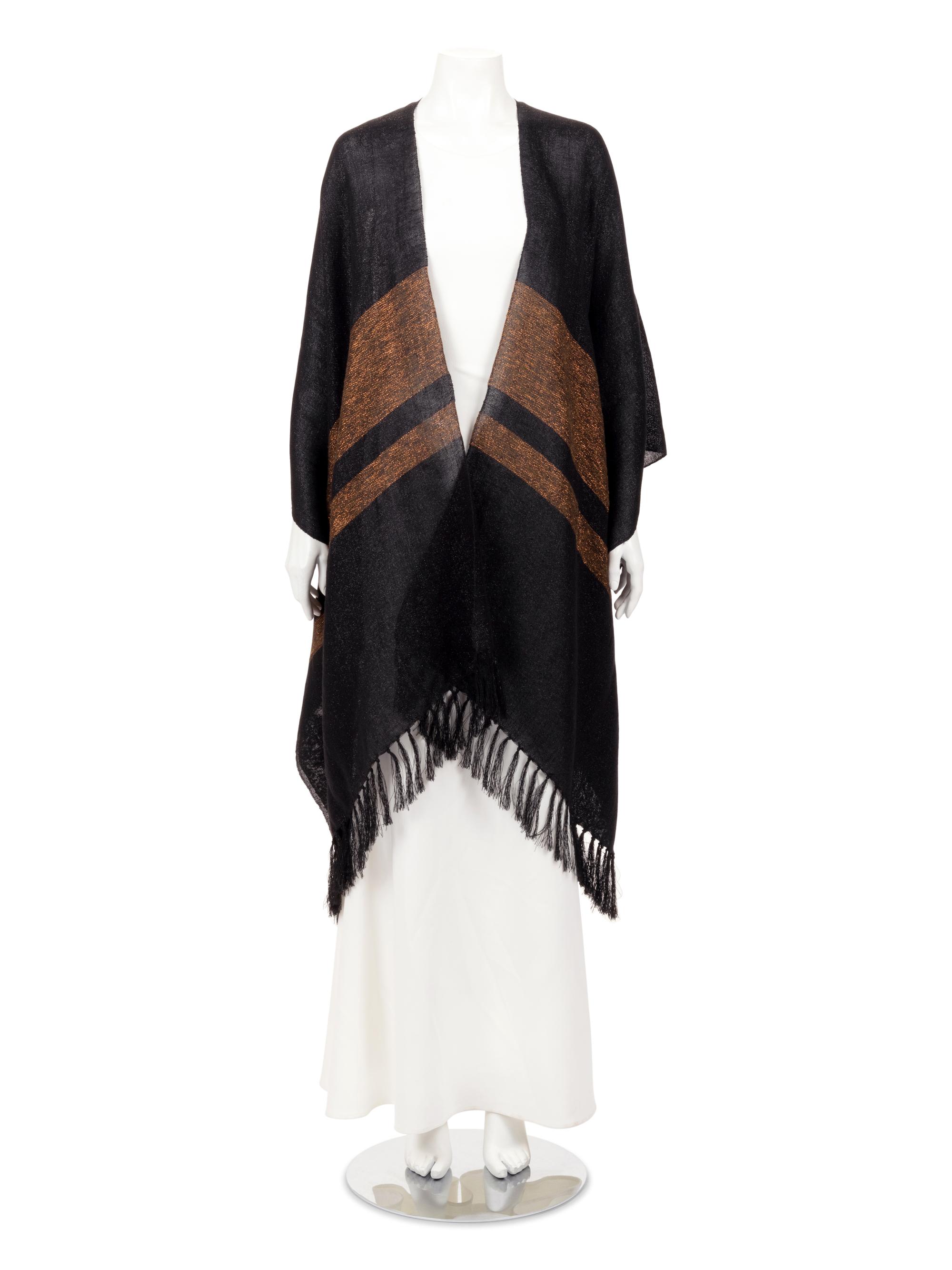 Two Large Designer Shawls: One Denis Colomb and One Brunello Cucinelli