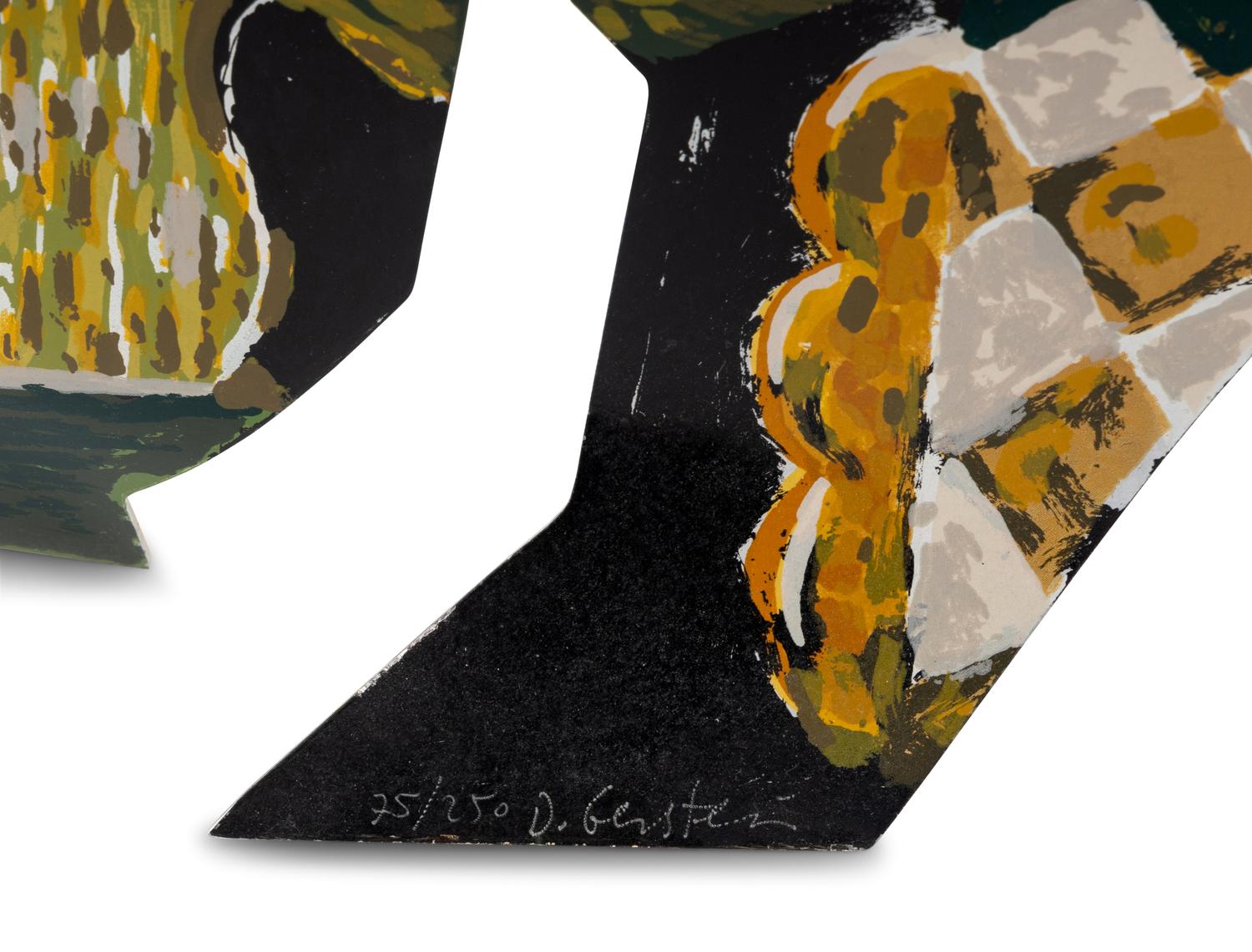 Van Gogh/Braque Cat