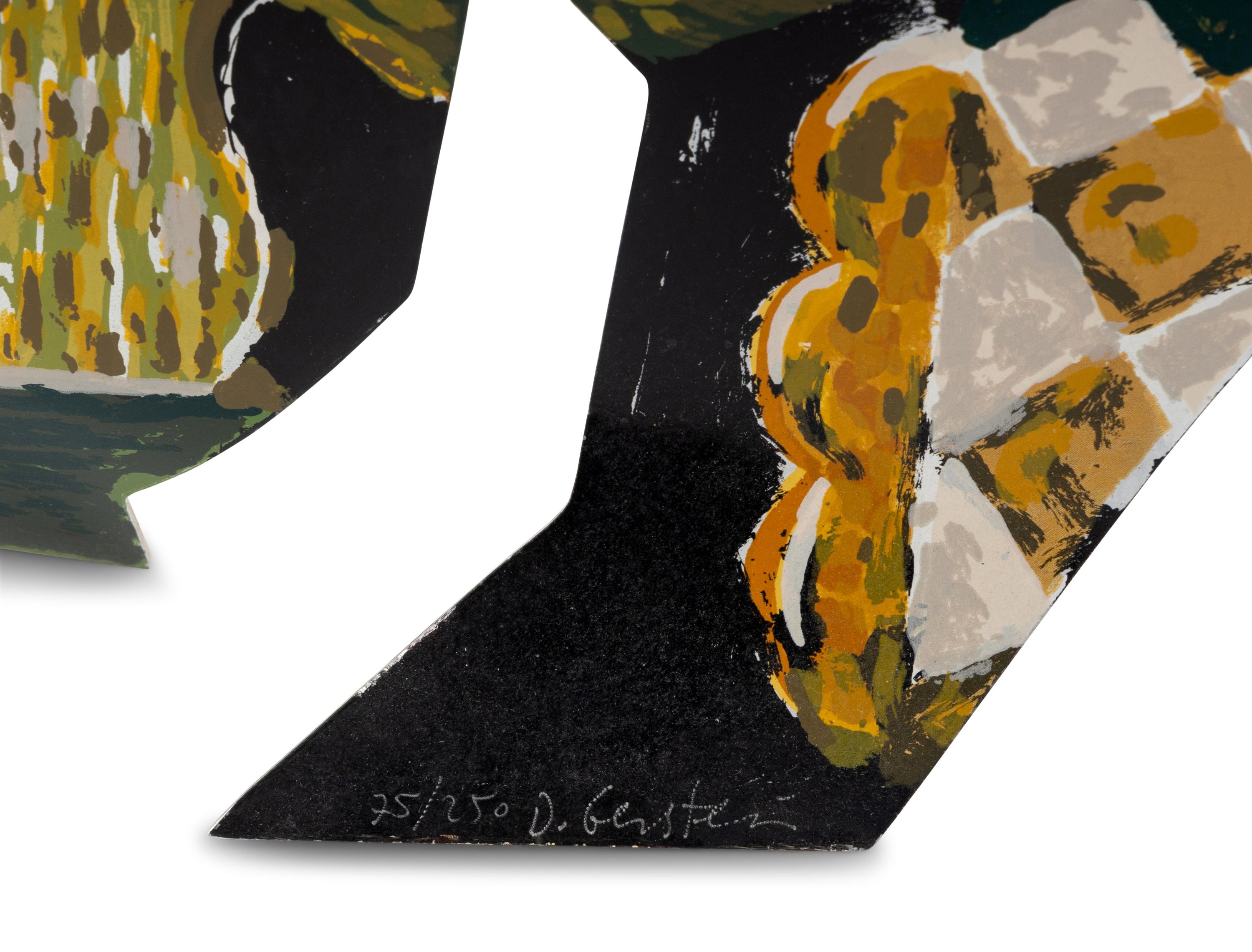 Van Gogh/Braque Cat