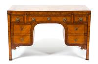 An Italian Neoclassical Inlaid Satinwood Desk — LATE 18TH CENTURY