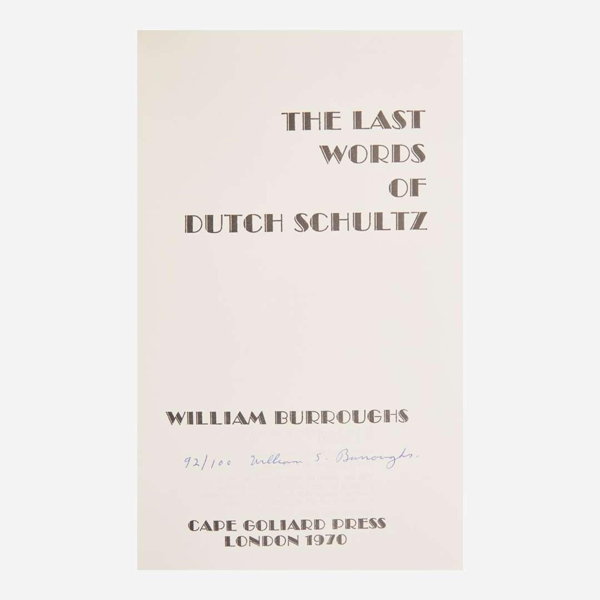 [Counter-Culture] Burroughs, William S. Group of 15 Titles, Including 8 Signed