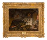 Portrait of the writer Ouida , c. 1870