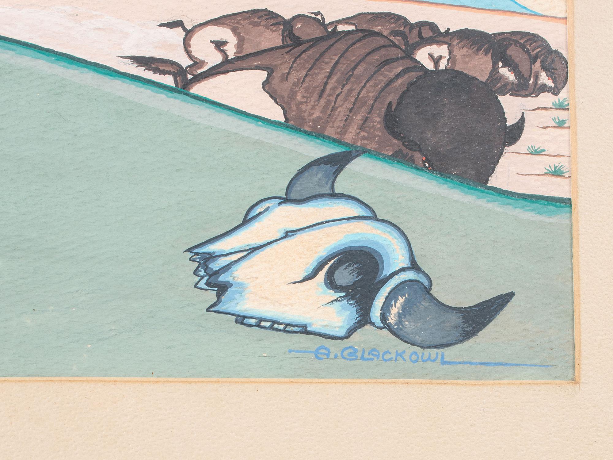untitled, buffalo hunt