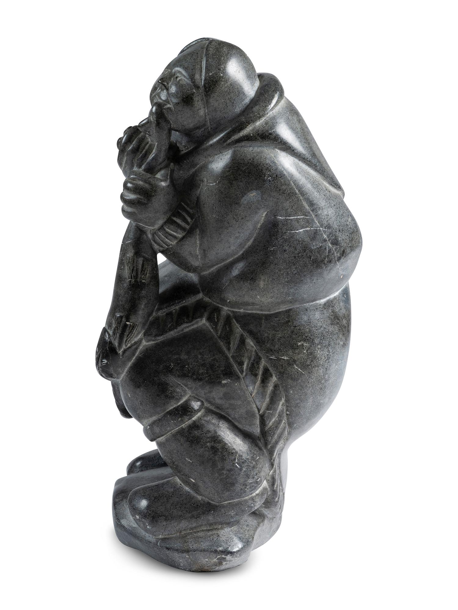 Soapstone Carving of Mother and Child