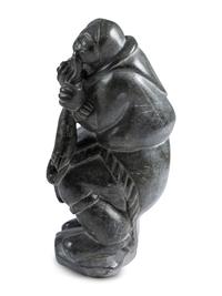 Soapstone Carving of Mother and Child