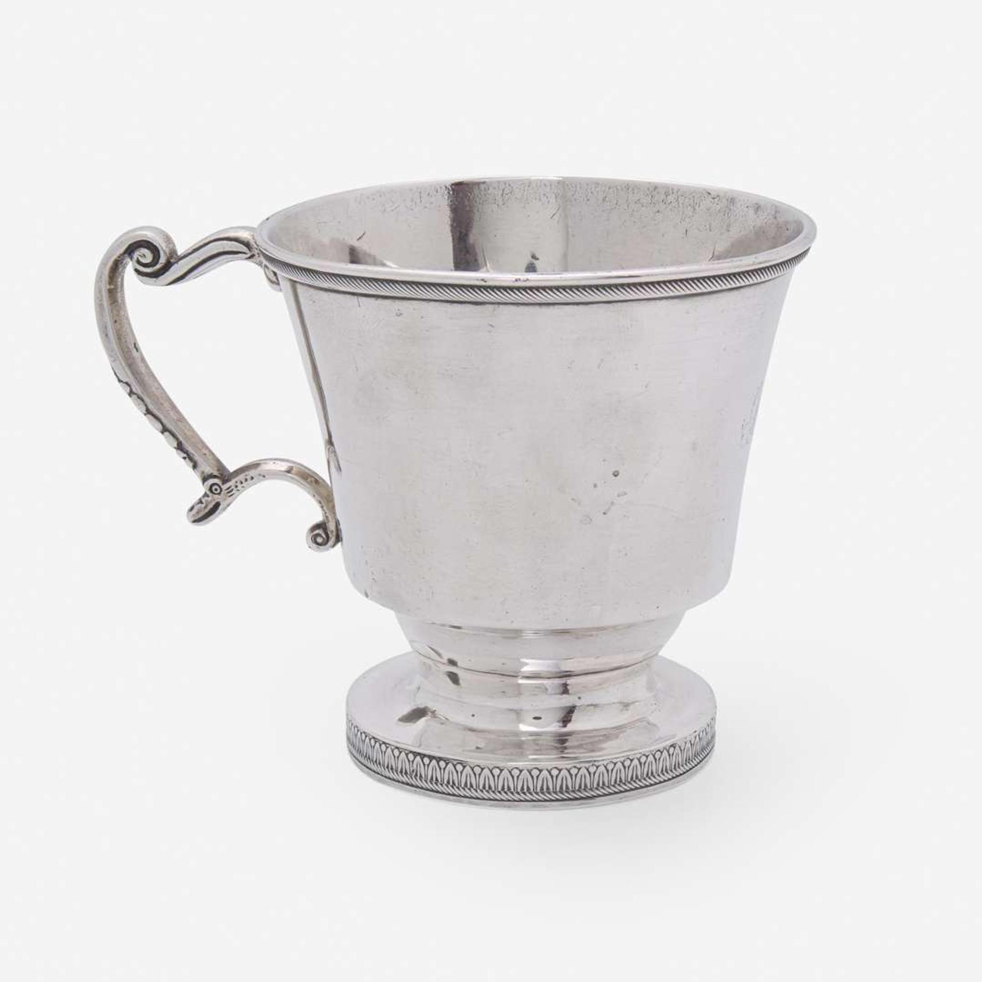 A Classical silver cup Harvey Lewis (c. 1783-1835), Philadelphia, PA, early 19th century