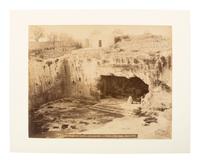 BONFILS, Félix (French, 1831-1885), photographer. 5 albumen photographs of the Holy Land. 1870s.