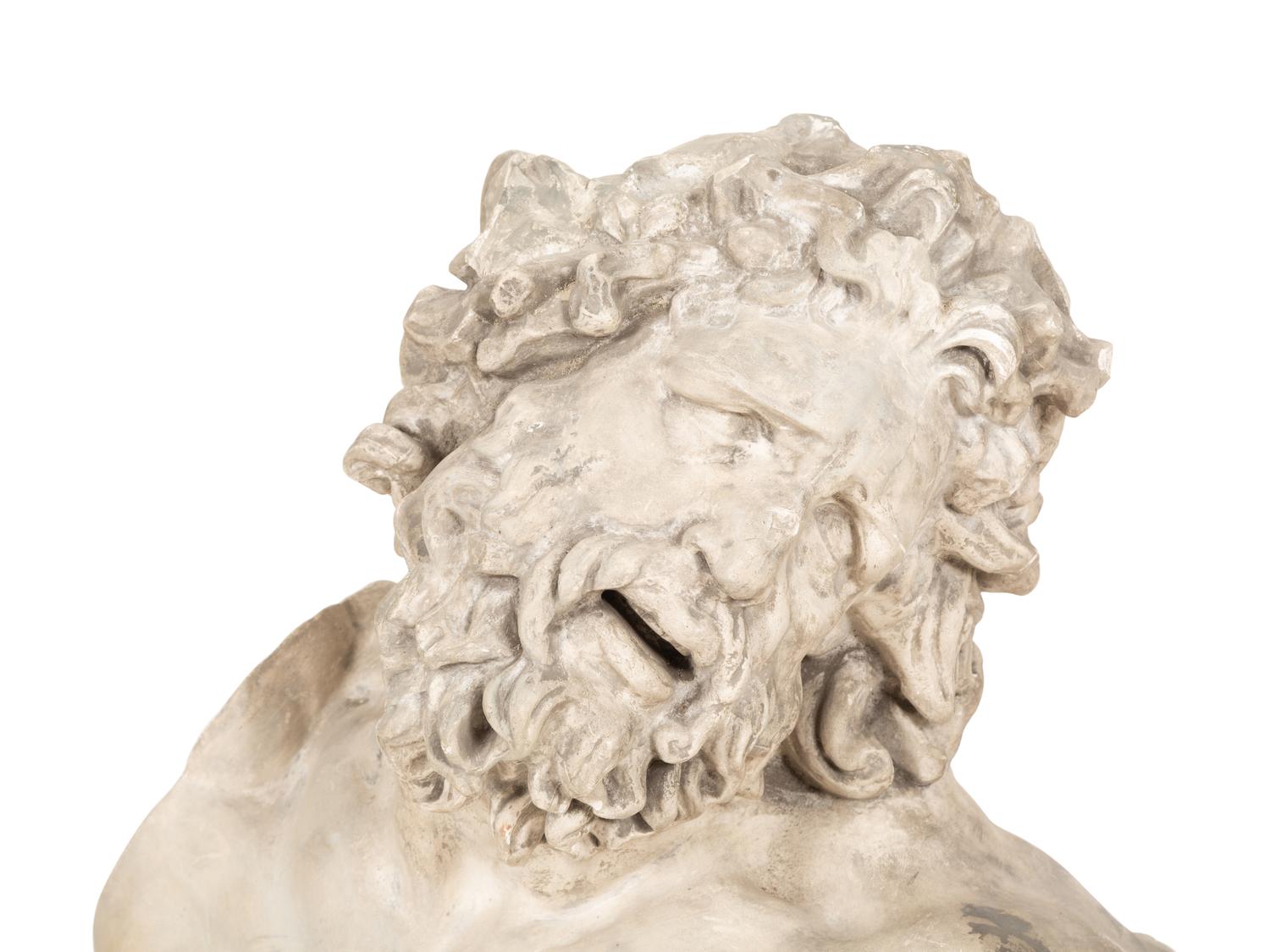 A Cast Resin Sculpture of Laocoön After the Antique