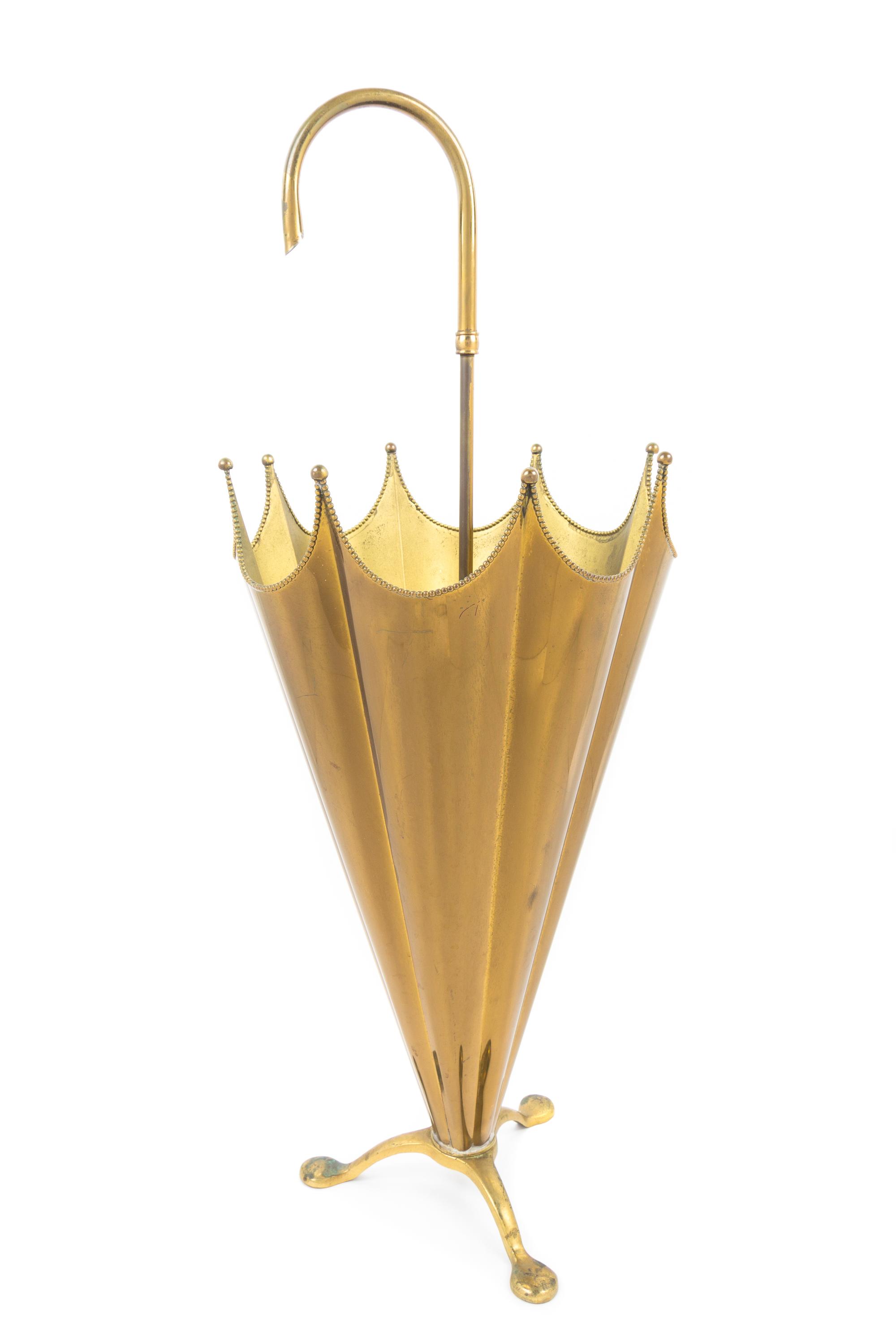 A Brass Umbrella Stand Height 32 inches.