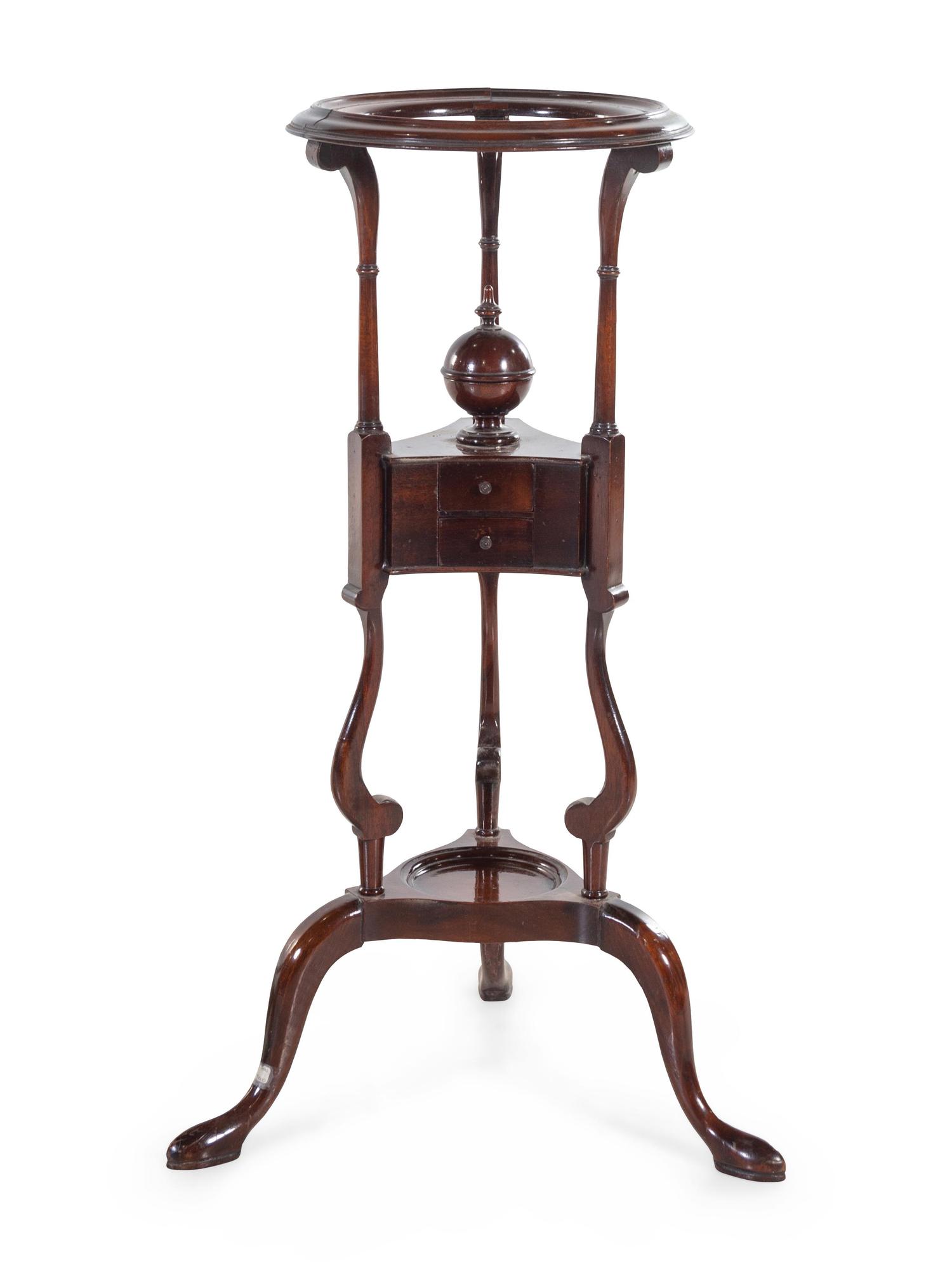 A Collection of Mahogany Accessories
