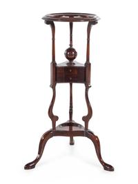 A Collection of Mahogany Accessories