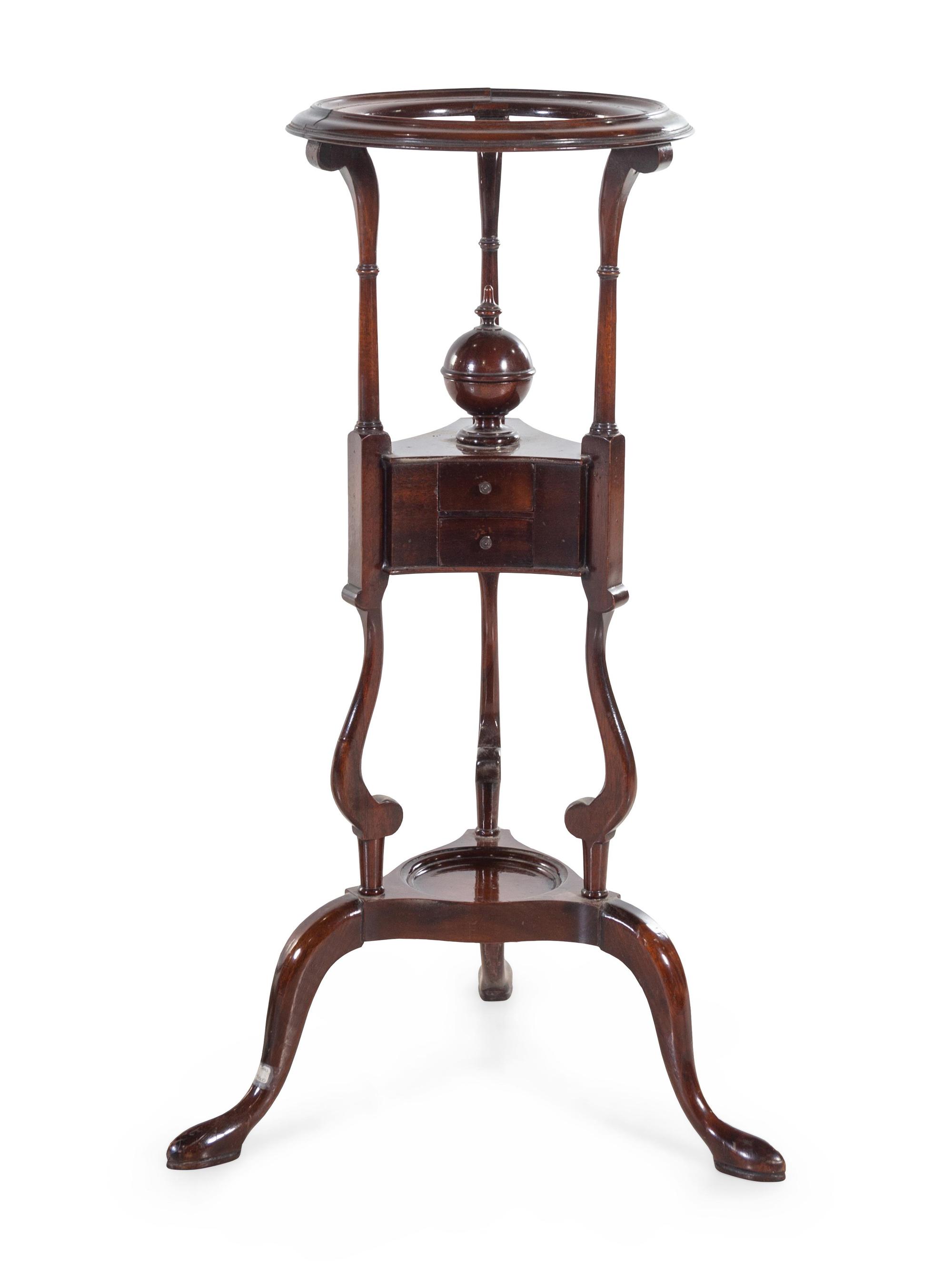 A Collection of Mahogany Accessories