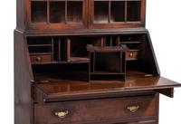 A Federal Style Mahogany Secretary Bookcase