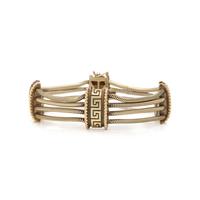 MAZ, YELLOW GOLD BRACELET