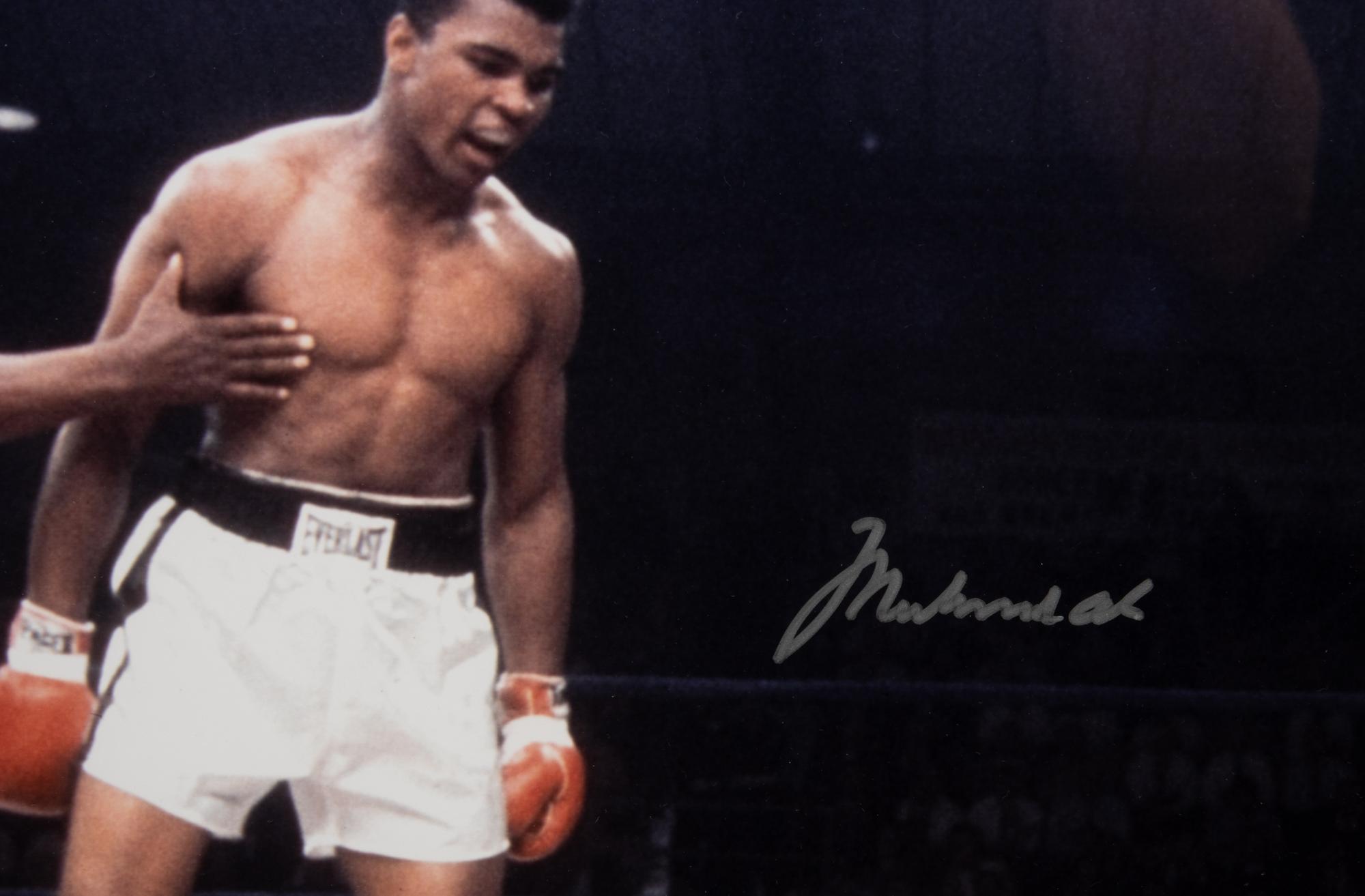 A Muhammad Ali vs. Sonny Liston Signed Photo,