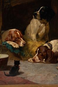 The Intruder (Pointers at Rest) , 1894