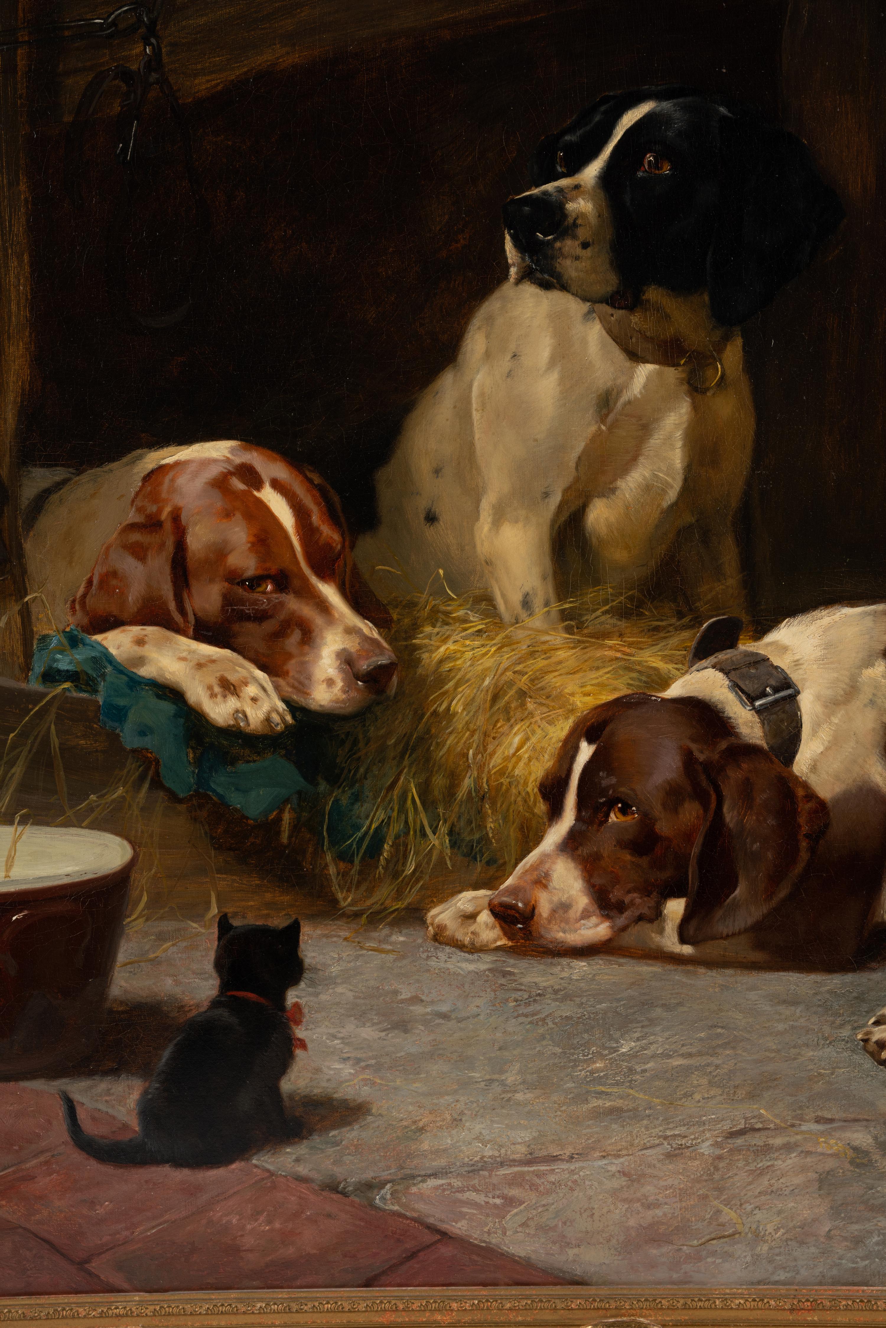 The Intruder (Pointers at Rest) , 1894