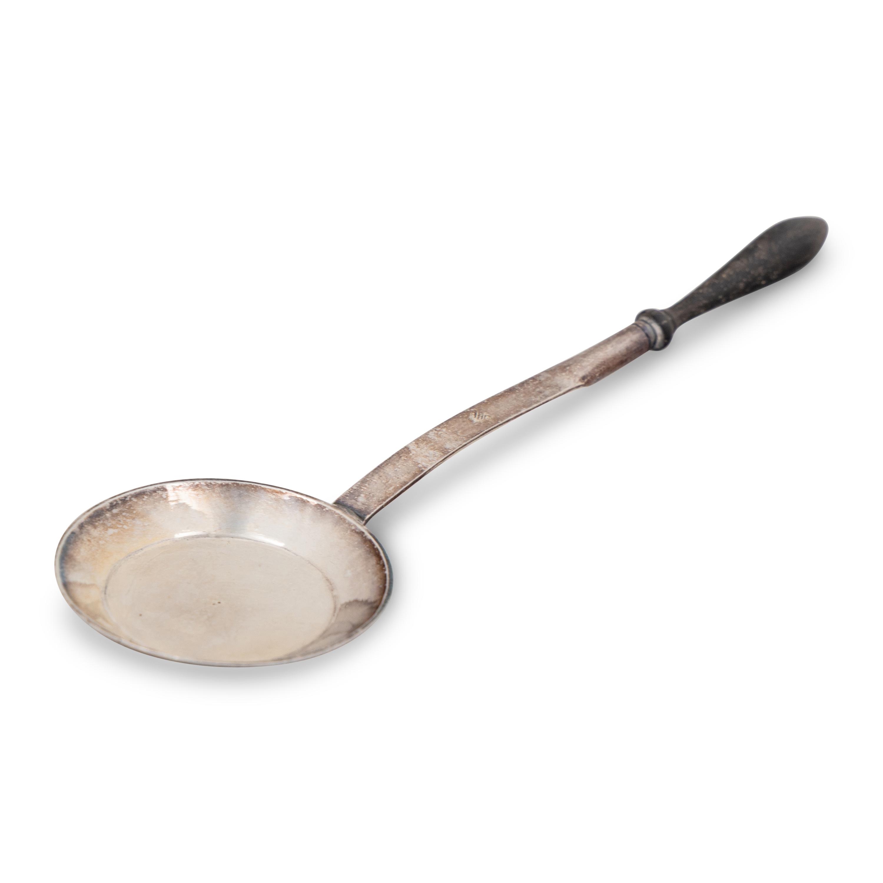A Dutch Silver Miniature Frying Pan