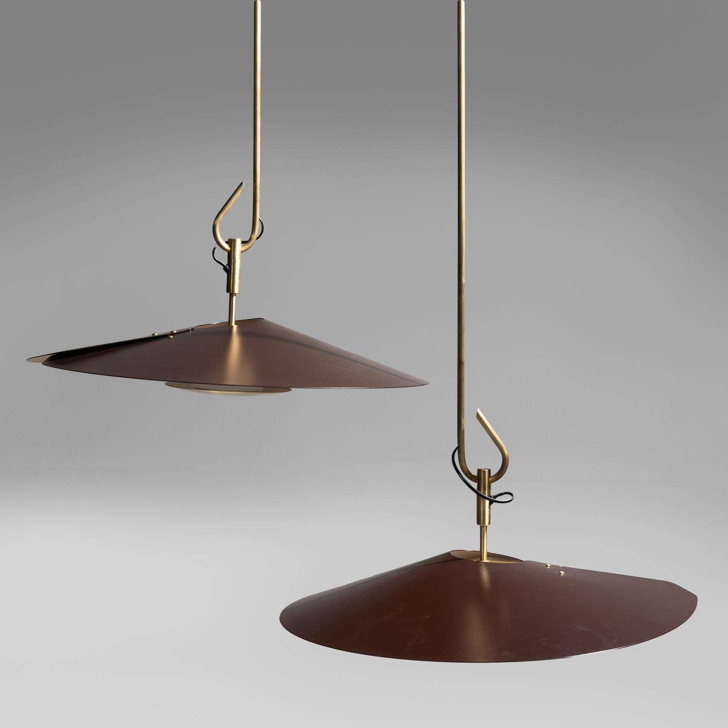 'Treble' double pendant light, No. 453