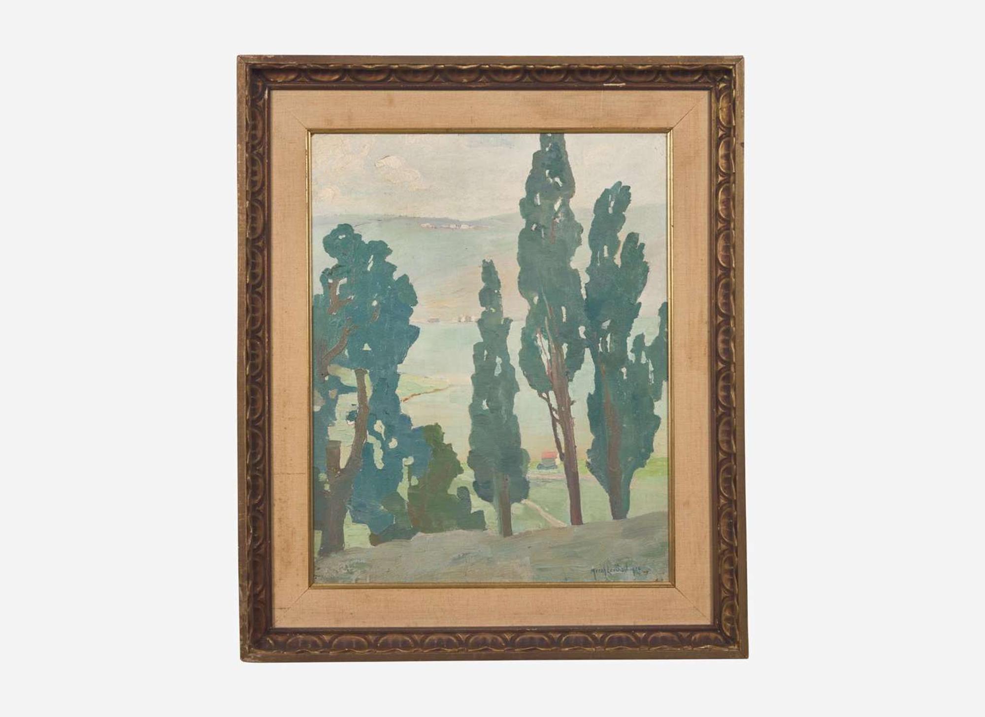 Arrah Lee Gaul (American, 1883–1980) - Sentinels on a Sultry Morning