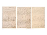 [CIVIL WAR]. Manuscript archive of Sergeant Hamilton Ballentine (1833-1920), Co. K, 6th Pennsylvania Cavalry, "Rush's Lancers," featuring battle content from key engagements and descriptions of "Sheridan's Raiders."