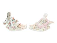 A Group of Three Meissen Porcelain Sweetmeat Dishes