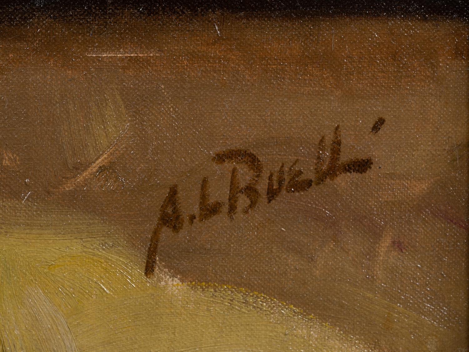 Seated Nude with Blue Drapery