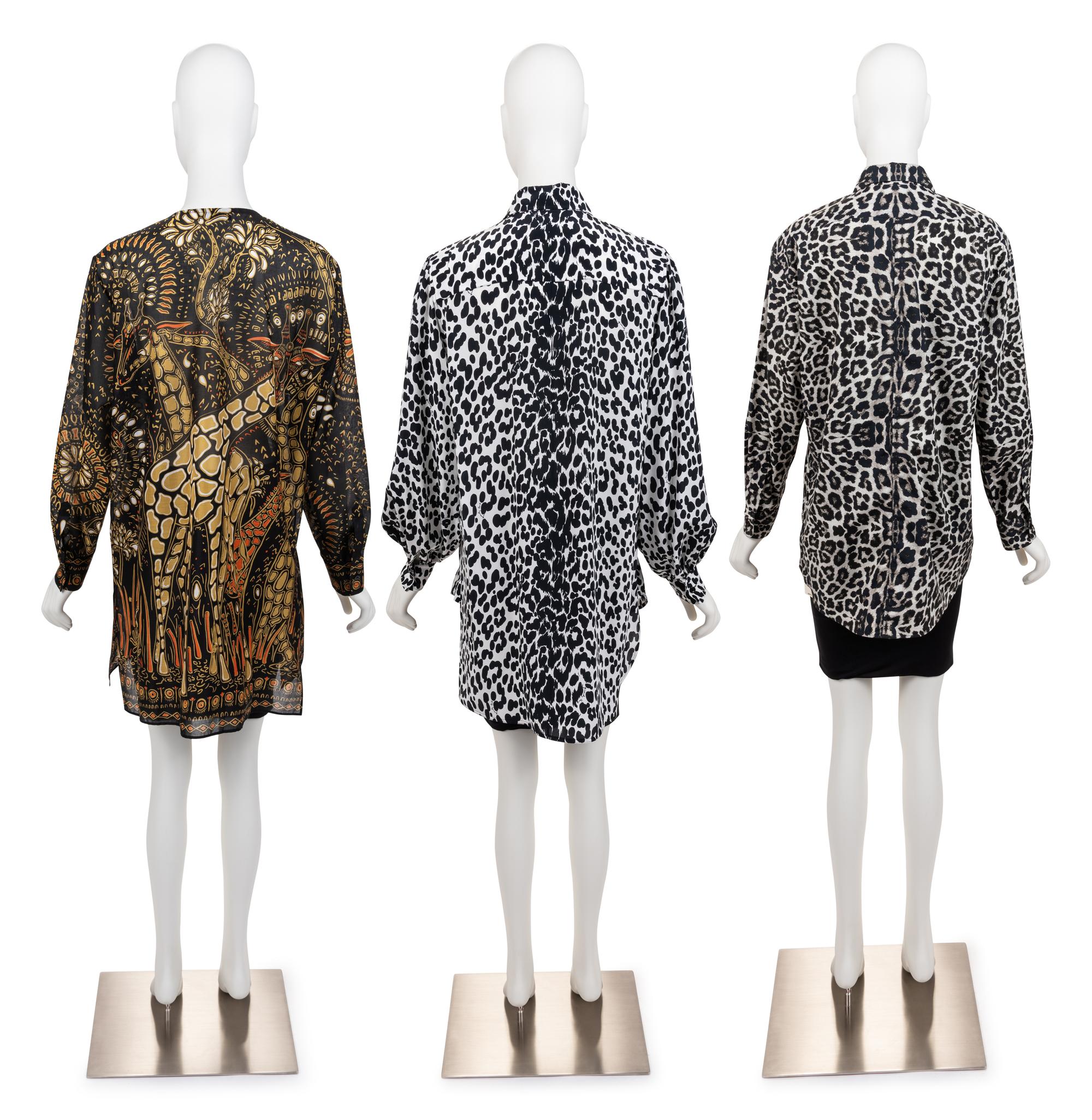 Three Designer Shirts: Christian Dior, Dries Van Noten, Givenchy, 2010-20s