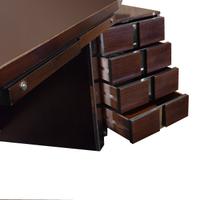 A Hexagonal Mid Century Executive Desk 95" W x 39" D x 29.5" H — Italy, Mid-20th Century