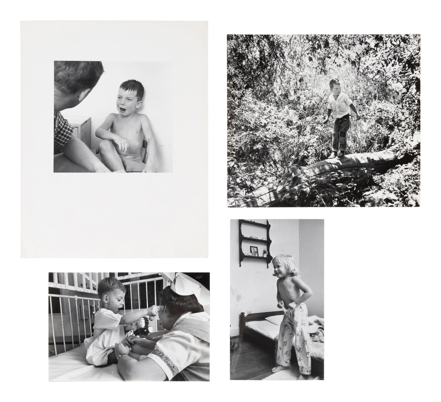 A Group of Four Works Depicting Childhood, 1952-1957