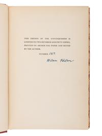 FAULKNER, William (1897-1962). The Unvanquished . New York: Random House, 1938.