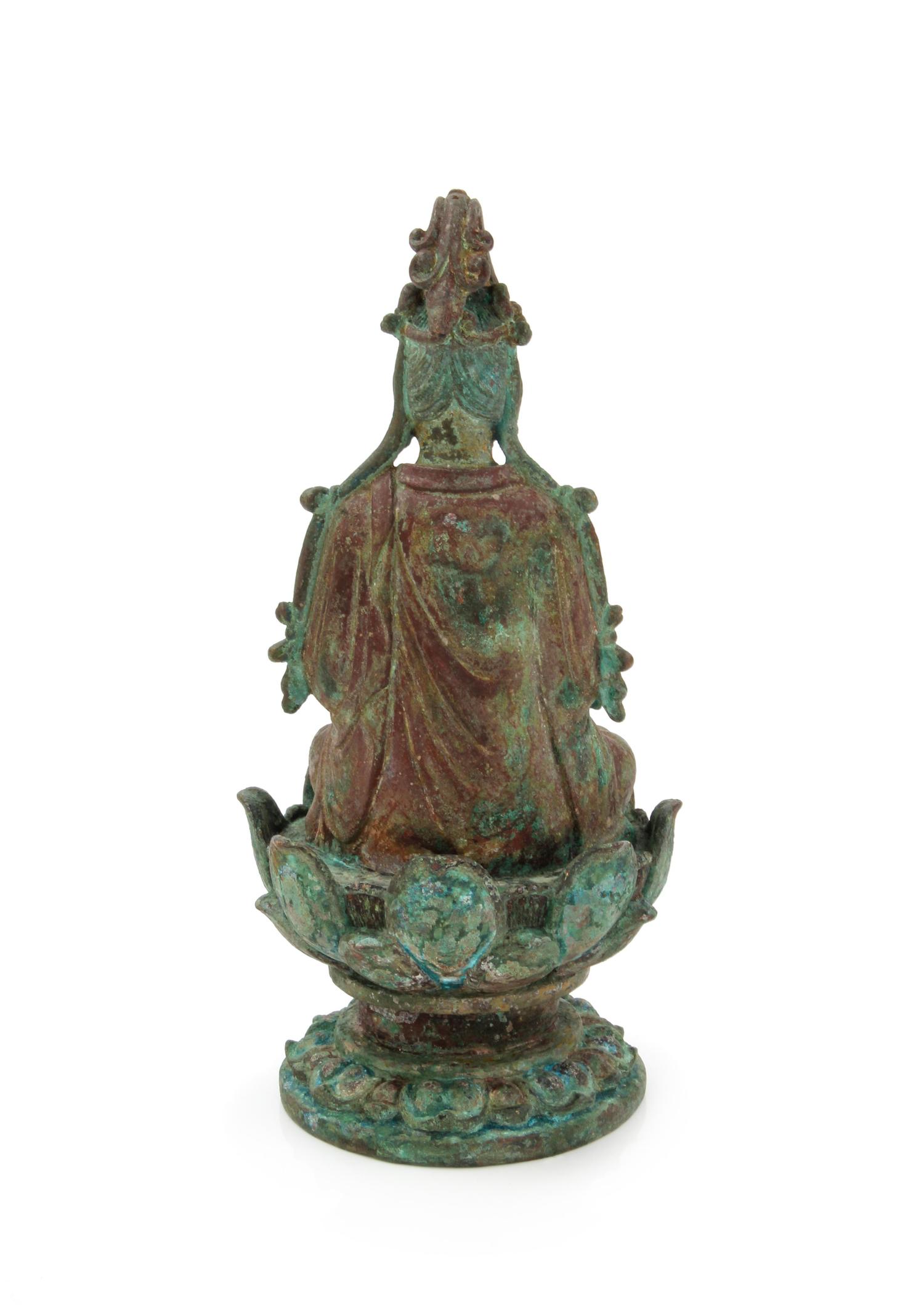 A Bronze Figure of Guanyin