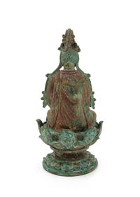 A Bronze Figure of Guanyin