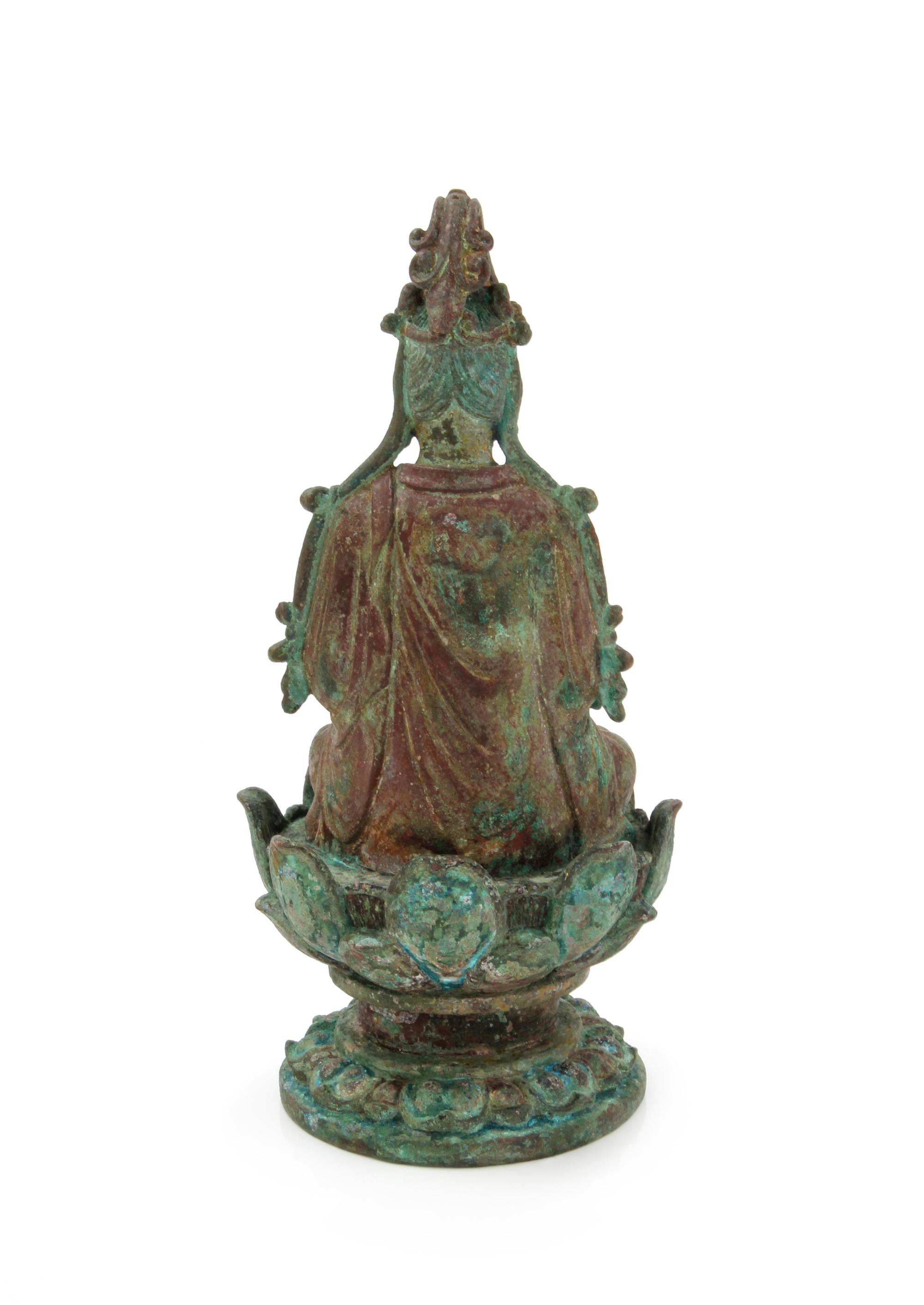 A Bronze Figure of Guanyin