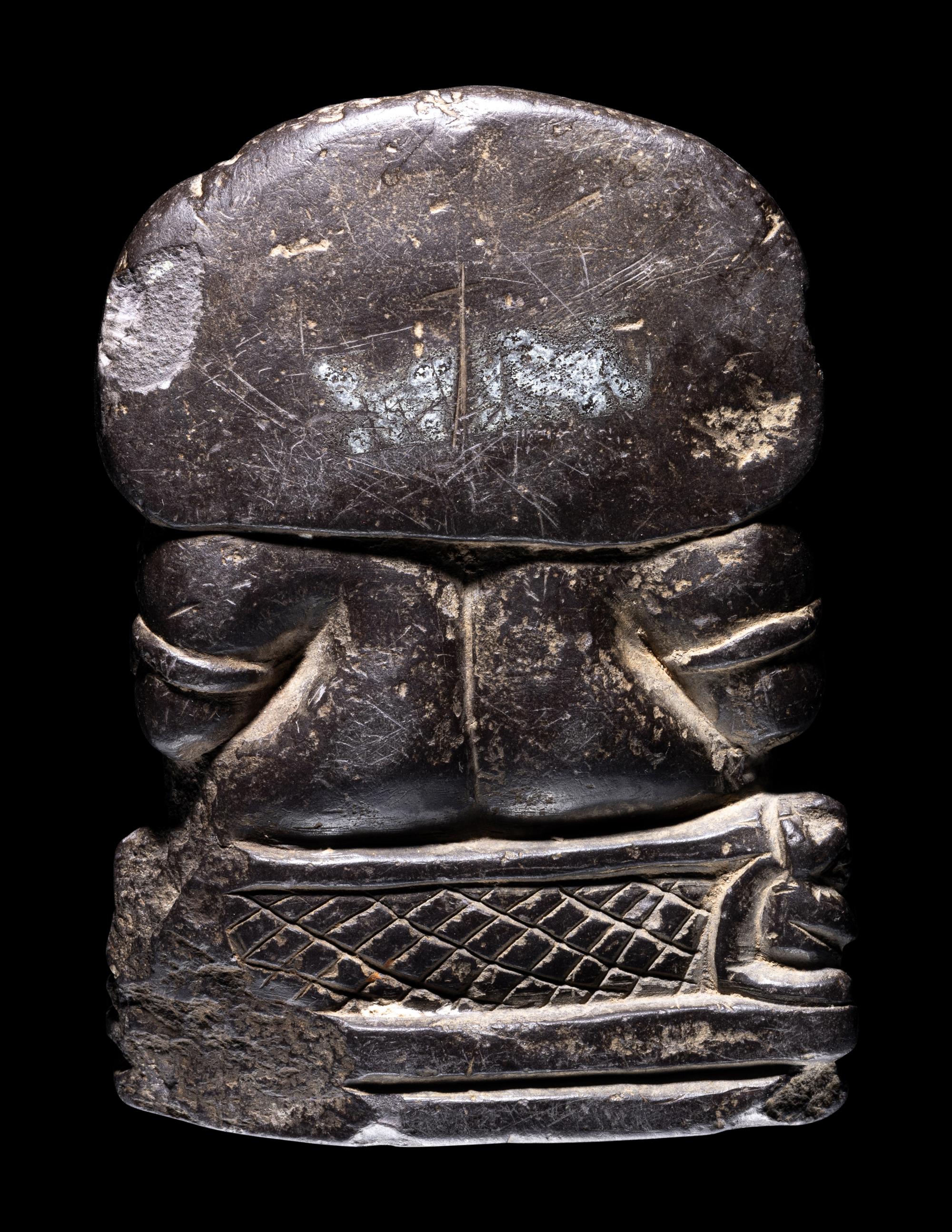 A Stone Figure of Ganesha