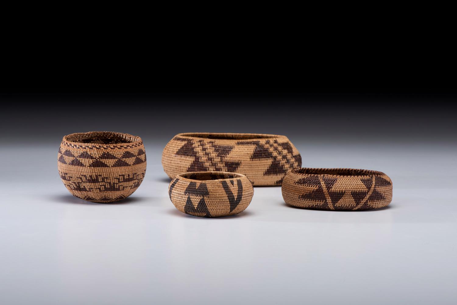Pomo Baskets, with Collection History