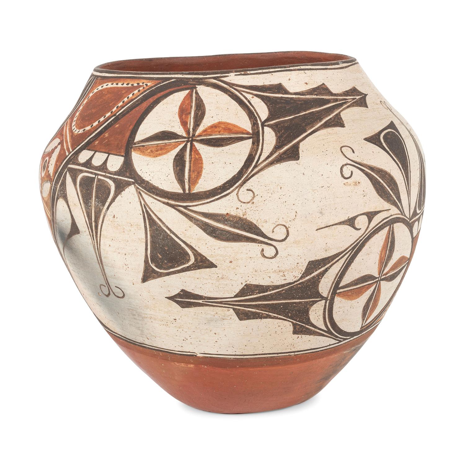 Zia Polychrome Pottery Jar