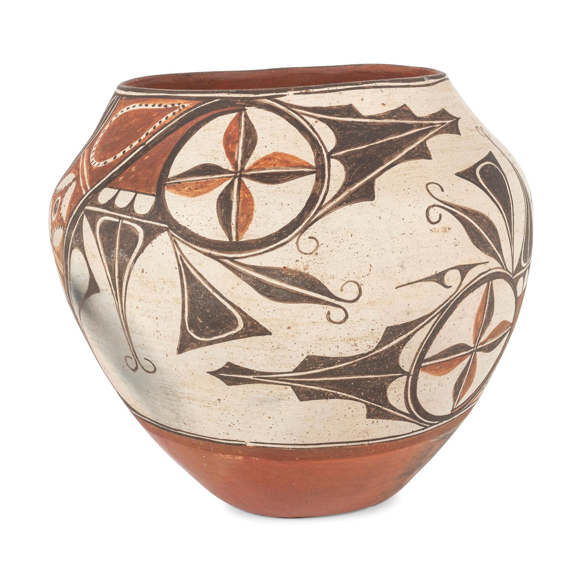 Zia Polychrome Pottery Jar