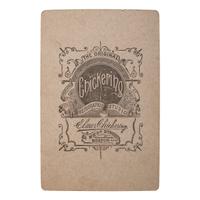 [WILD WEST SHOWS]. CHICKERING, Elmer (1857-1915), photographer. Cabinet card of two wild west show performers, Eagle Eye and Neola. Boston: Chickering Photographic Studio, n.d.