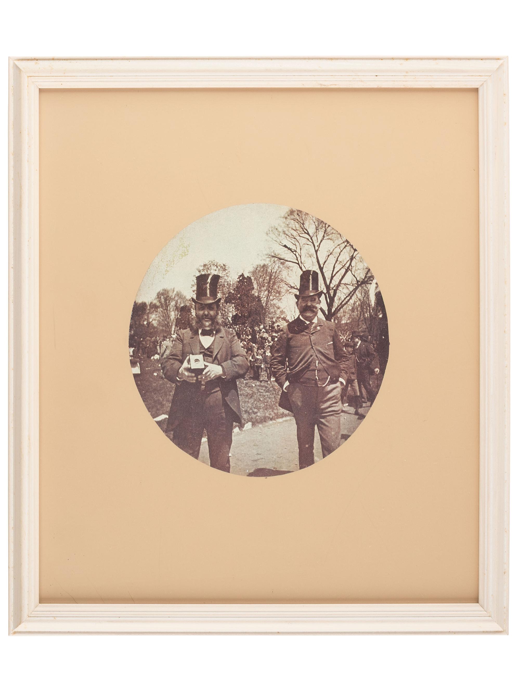 [EARLY PHOTOGRAPHY]. A selection of photographs and prints, incl. photographers with their cameras.