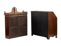A George III Mahogany Secretary Bookcase