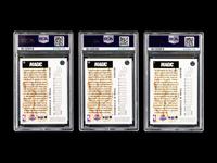 A Group of Three PSA Graded 1992 Upper Deck Shaquille O'Neal Rookie Basketball Cards,