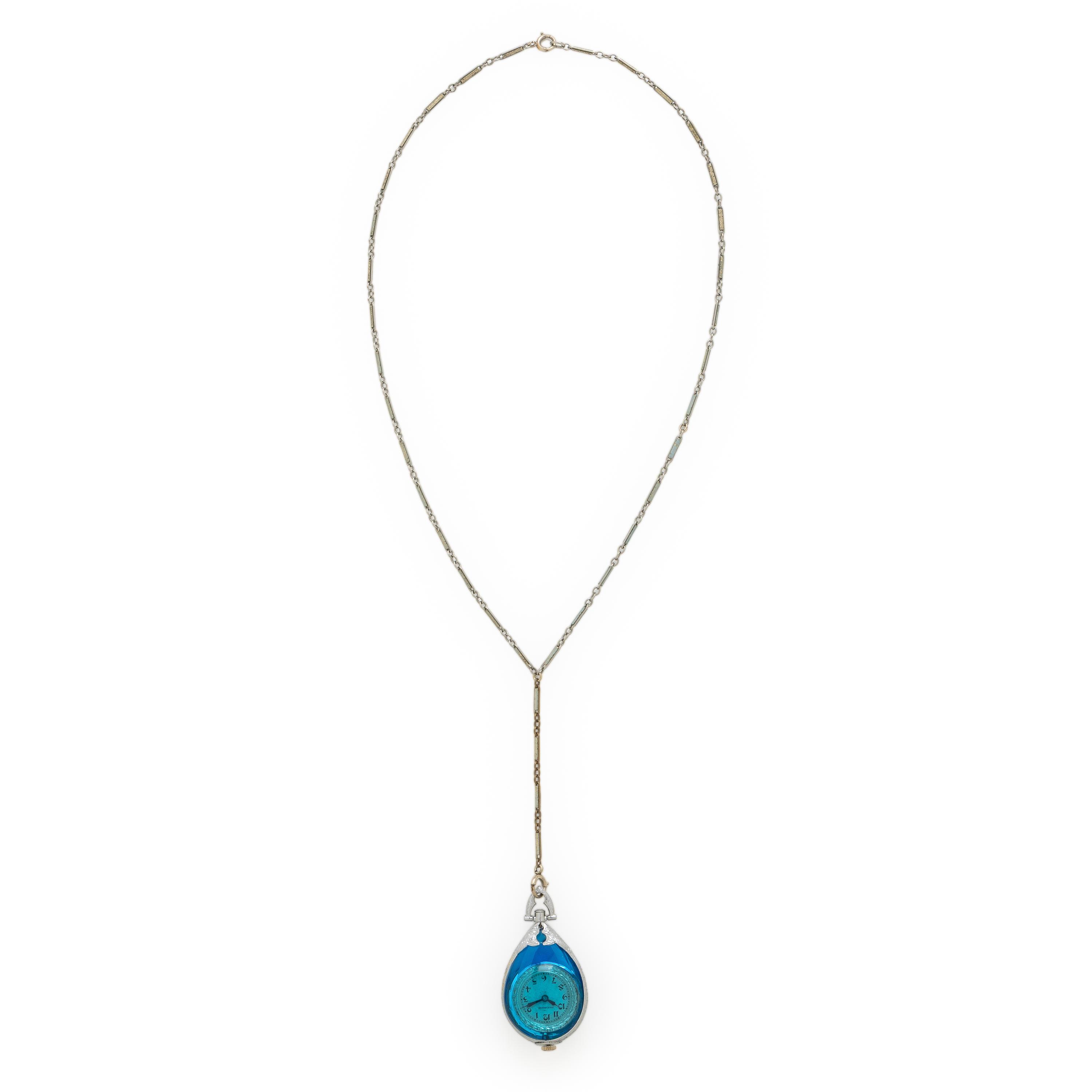 Watch Pendant Necklace