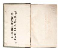 [CIVIL WAR]. HARDEE, William J. (1815-1873). Rifle and Light Infantry Tactics . Vol. II. Identified to E.S. Robinson, Co. H, 14th Maine Regiment.