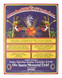 [Music] Four Items Promoting the Ann Arbor Blues and Jazz Festivals, 1970-72