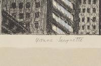 Traffic Light, 1973 and 22nd Street, 1974 (two works)