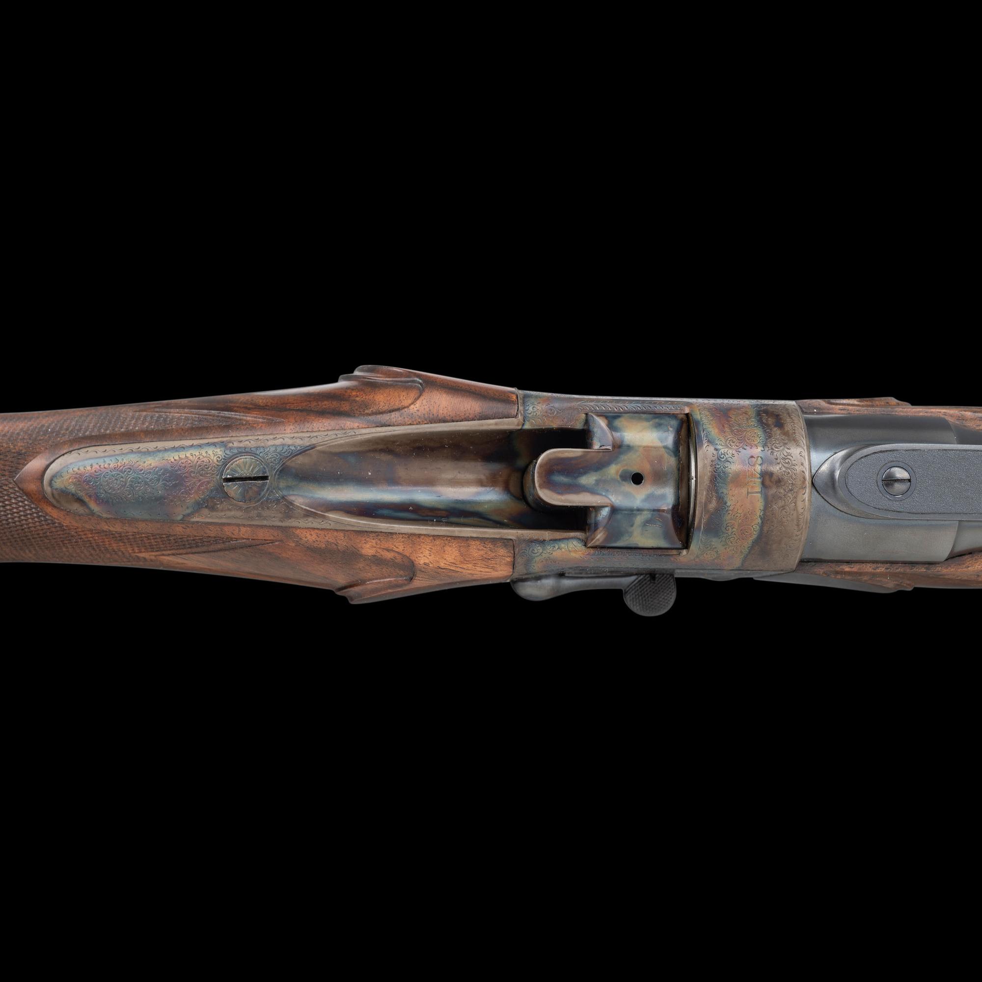 *George Gibbs Number 1 Farquharson Action Rifle in 7x57mmR Rebuilt by Stephen Heilmann and Darwin Hensley
