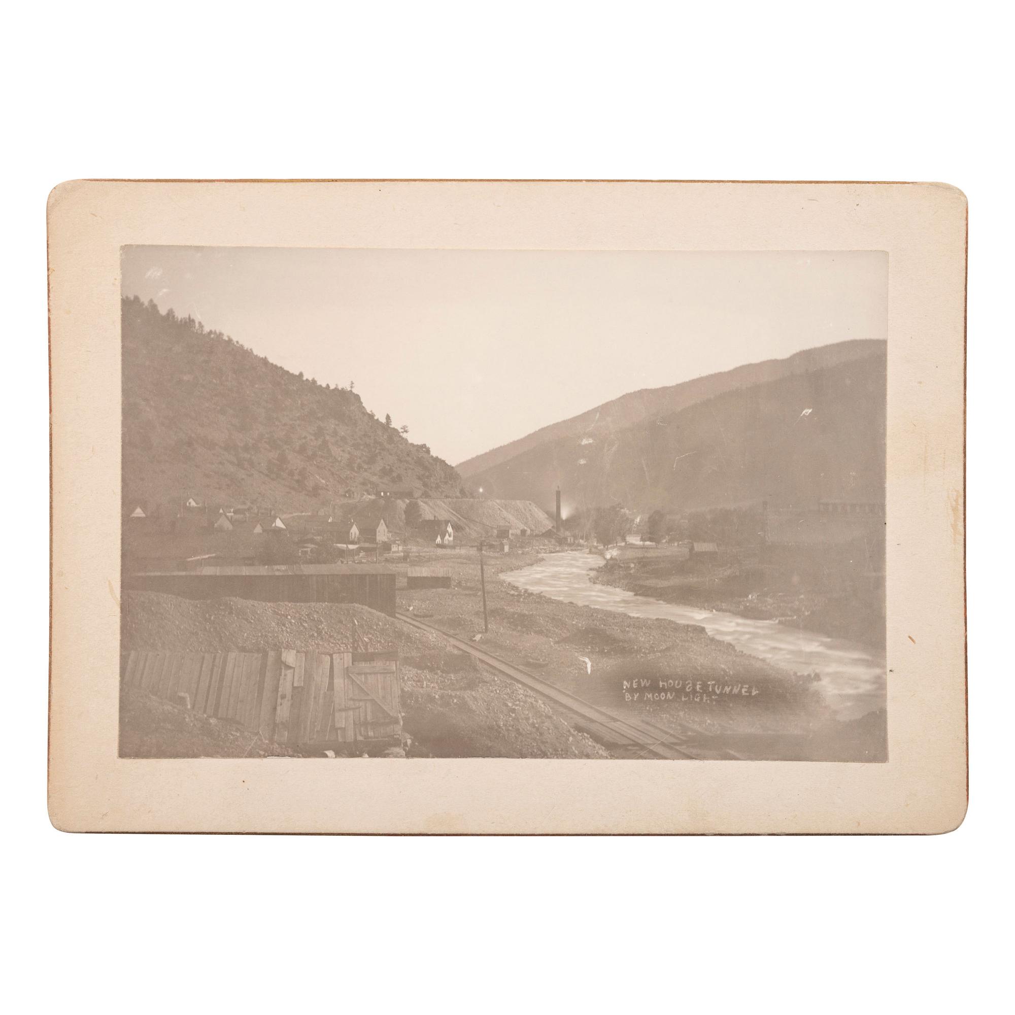 [COLORADO]. A group of stereoviews, albumens, and silver gelatin photographs of Colorado, comprising: