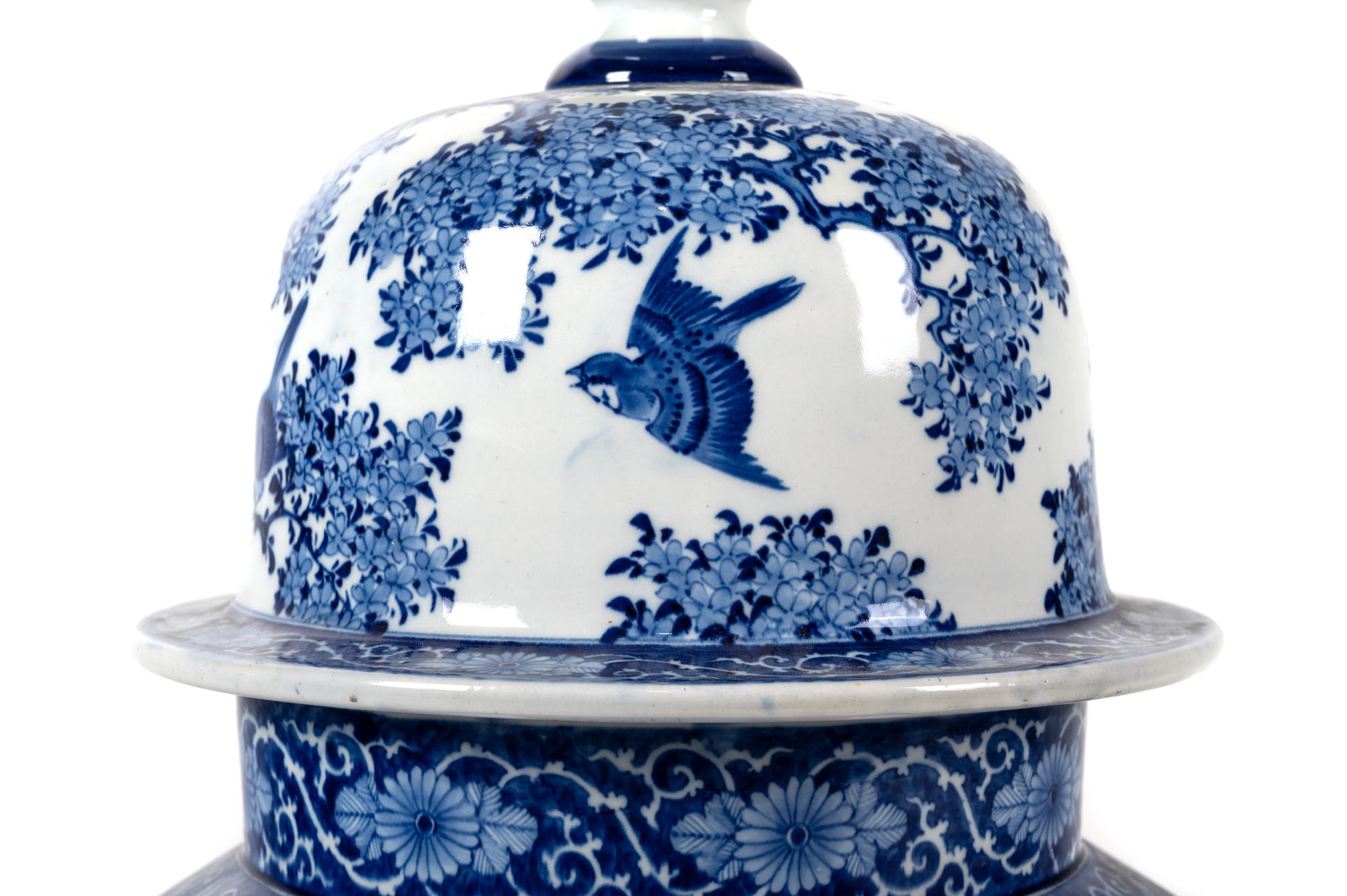 Two Large Japanese Porcelain Vessels